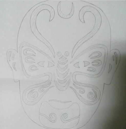 blob.png 脸谱剪纸步骤图案