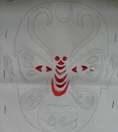 blob.png 脸谱剪纸步骤图案