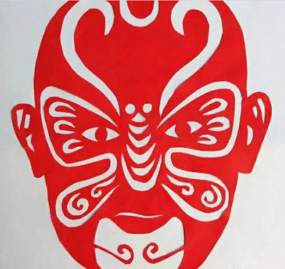 blob.png 脸谱剪纸步骤图案