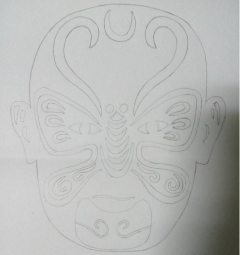 blob.png 脸谱剪纸步骤图案