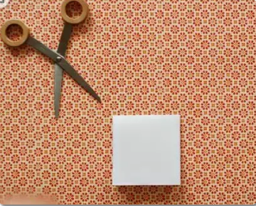 简单的雪花剪纸方法