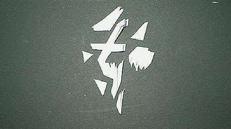 简单雪花的剪纸的方法