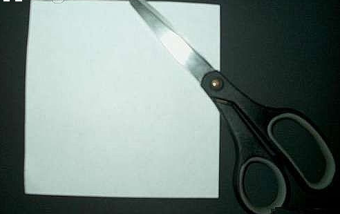 简单雪花的剪纸的方法