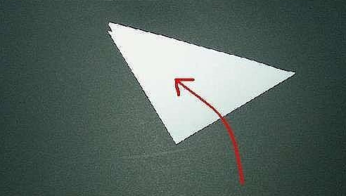 简单雪花的剪纸的方法