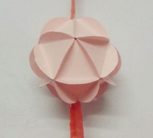 儿童花球灯笼制作方法