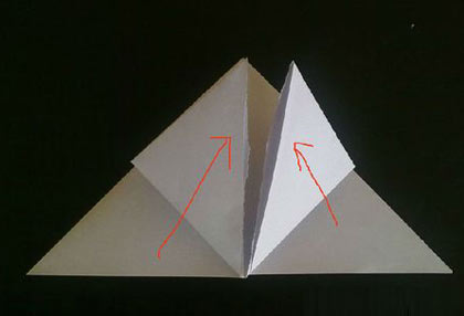 小白兔手工折纸图解