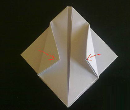 小白兔手工折纸图解