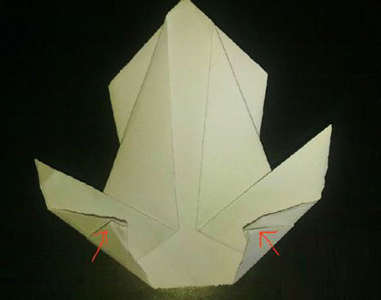 小白兔手工折纸图解