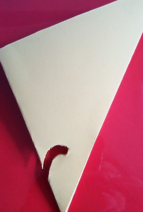 剪四角对称窗花的步骤图解 剪四角对称窗花的步骤图解