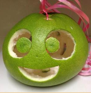 柚子灯笼制作方法图解