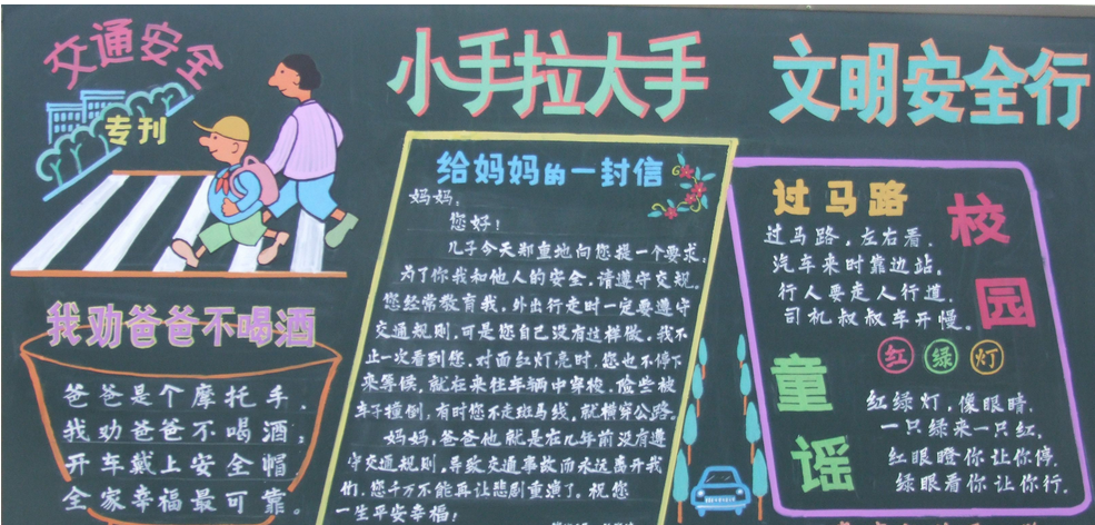 我安全黑板报内容资料