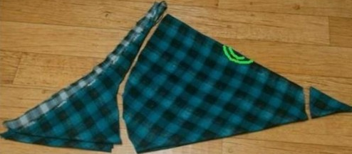 大摆裙的裁剪图解