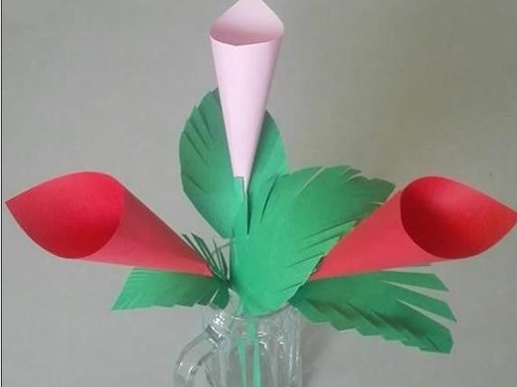 简单手工折纸花教程