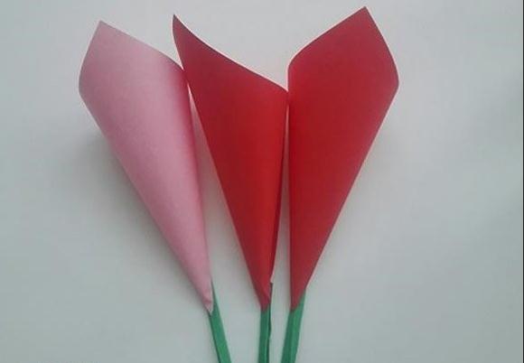 简单手工折纸花教程