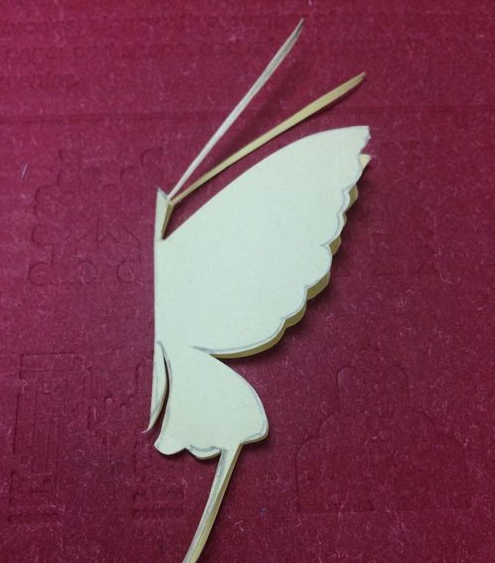 幼儿简单剪纸蝴蝶步骤