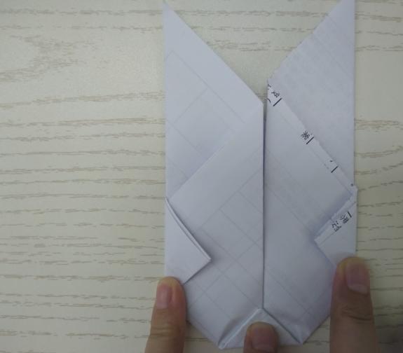 最简单小兔子折纸图解