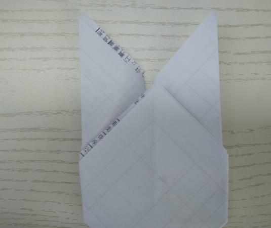 最简单小兔子折纸图解