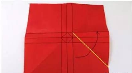 简单玫瑰纸花的折法图解