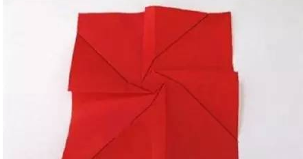 简单玫瑰纸花的折法图解