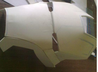 钢铁侠面具制作方法