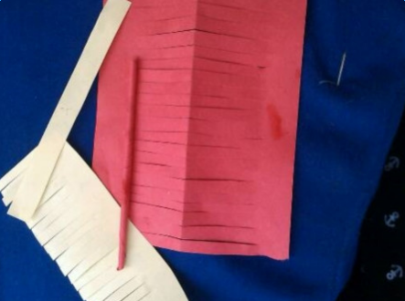 喜庆的小灯笼剪纸教程