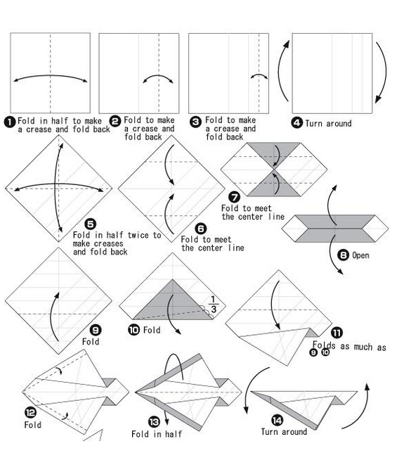 熊猫简单折纸教程