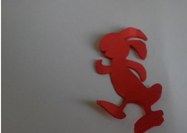 兔子的剪纸步骤