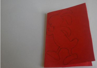 兔子的剪纸步骤