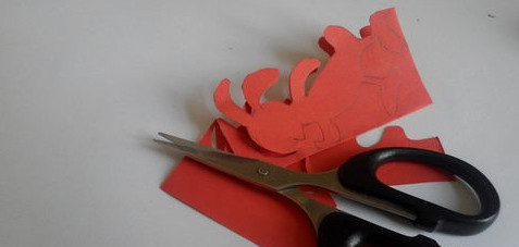 兔子的剪纸步骤