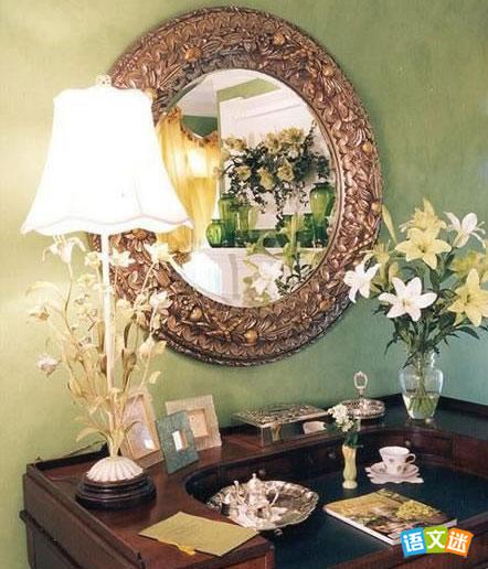 Ԣ�Թ���ä�˵�һ�澵��