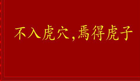 不入虎穴焉得虎子的成语故事