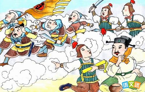 草木皆兵的故事