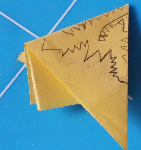 羽毛纹样剪纸教程