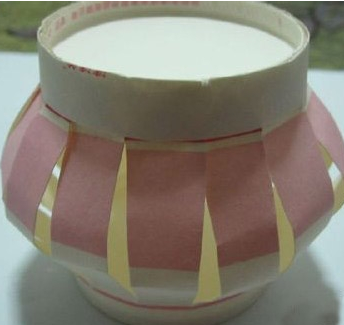 纸杯灯笼的制作方法