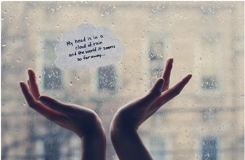 下雨天的心情低落说说