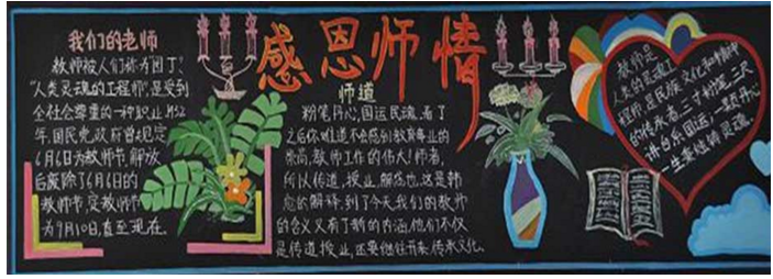 教师节黑板报题目