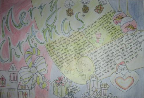 圣诞节主题手抄报内容