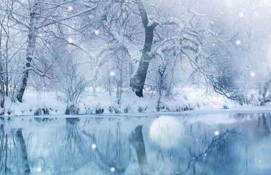 早晨下雪的说说