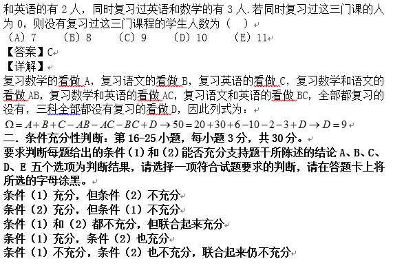 2017MBA���Թ����������ۺ��������⼰��(�翼��)