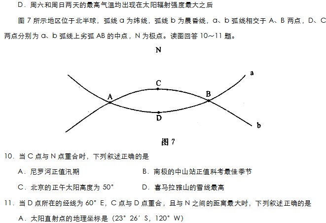 ����2013��߿��Ŀ��ۺ����⼰�𰸣�1��