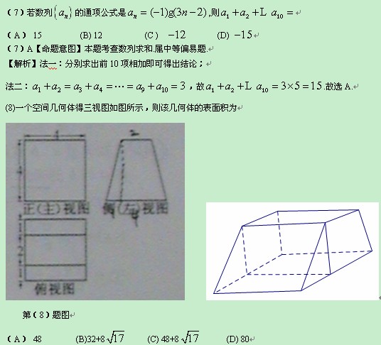 2011����ͨ�ߵ�ѧУ�������԰��ո߿���ѧ���ƴ�