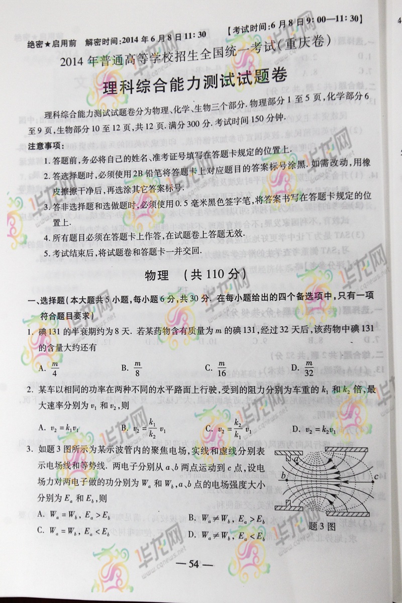 2014����߿����⼰�������Ծ���