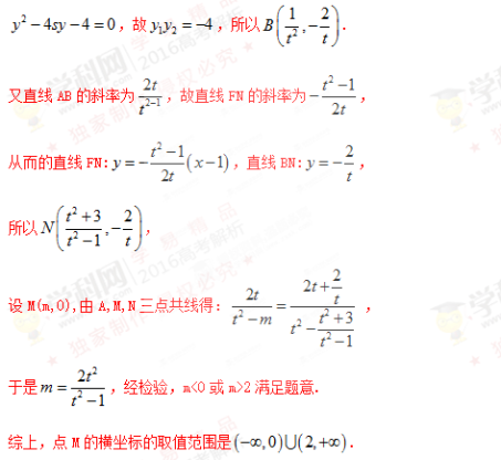 2016�㽭�߿��Ŀ���ѧ����𰸽�����word�棩