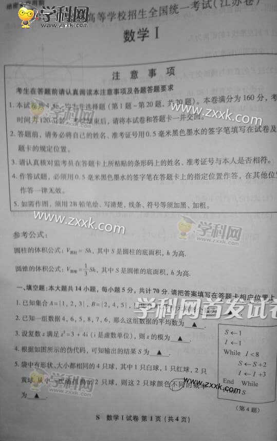 �����׷�2015���ո߿���ѧ���⼰��