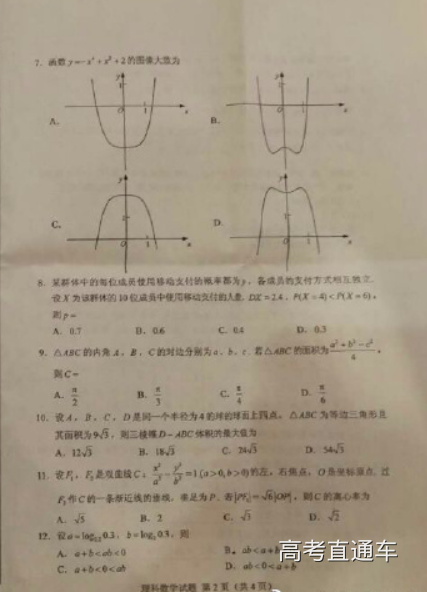 2018����ݸ߿�������ѧ��