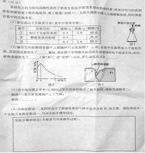 2014���ո߿��������ۣ���ѧ���֣����⼰��/����
