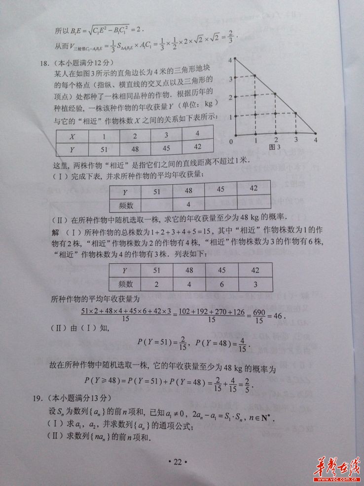 2013����ϸ߿��Ŀ���ѧ����𰸣�Ȩ���棩