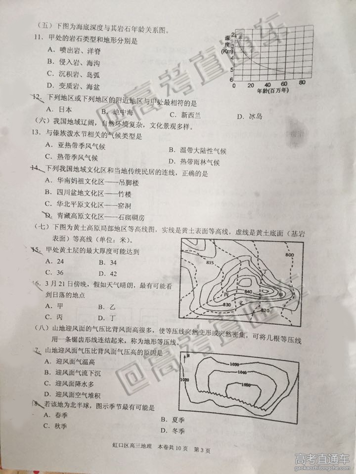 2016�Ϻ��߿��������ģ�����Ծ�