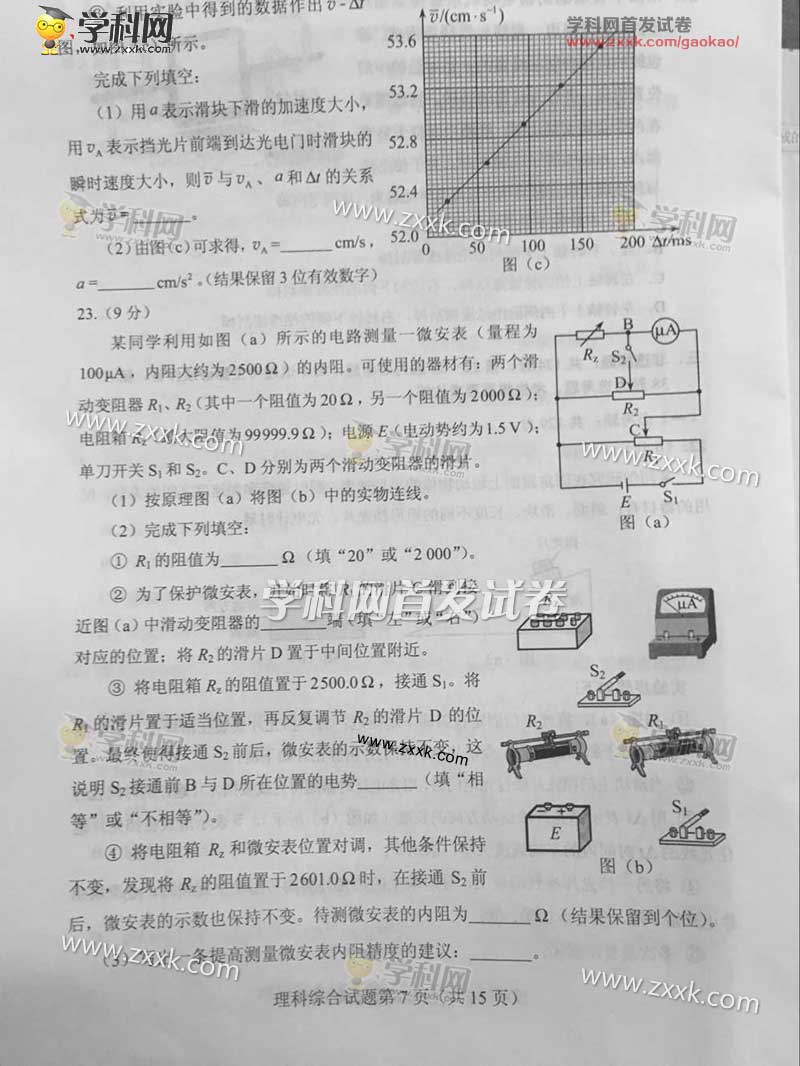 2017������߿��������⼰��(ͼƬ��)