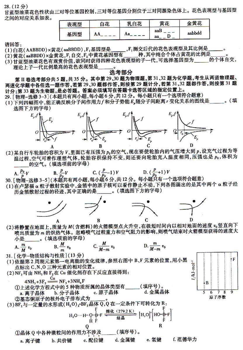 2013�긣���߿��Ծ��������⼰�𰸣���ˮӡ��